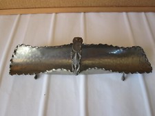 Portagrissini vintage in peltro 95% porta grissini antico centrotavola anni '70