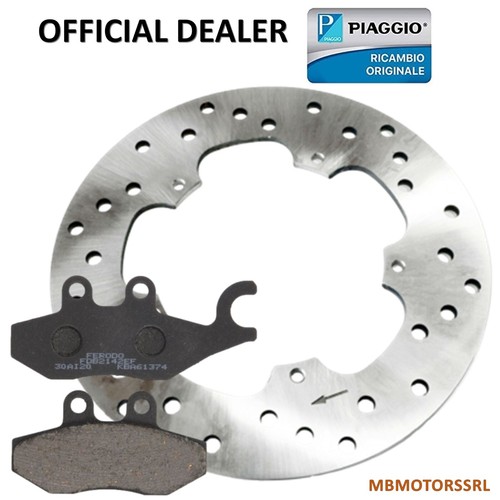 Disco freno posteriore piaggio - freno,