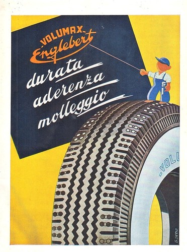 Pubblicita 1952 pneumatici - pubblicita,