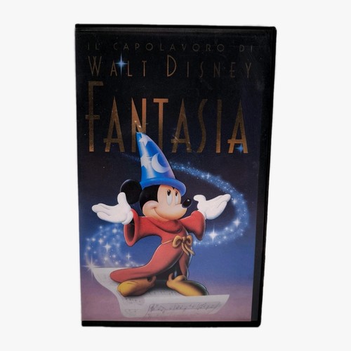 Vhs fantasia walt disney - walt,