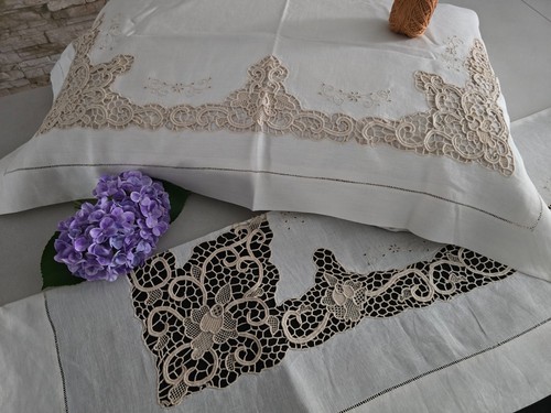 Lenzuolo purissimo lino con - lino,