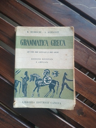 Grammatica greca rubrichi - grammatica,