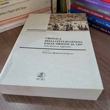 Cronaca della città di Genova dalle origini 1297 I.DA VARAGINE ECIG RARO 1a ed.