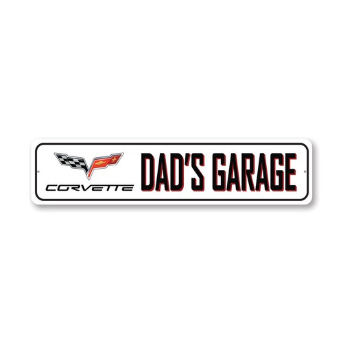 Insegna metallo garage - in,