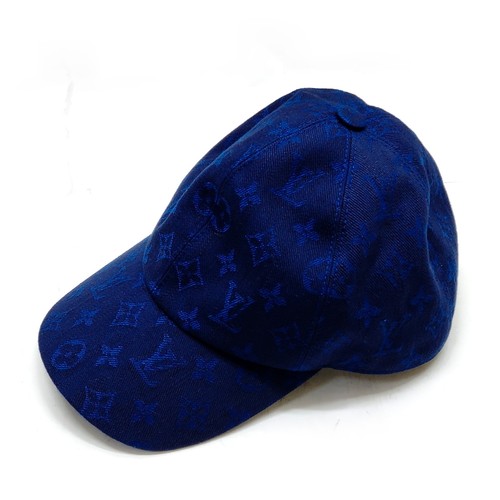 Cappello louis vuitton blu - cappello,