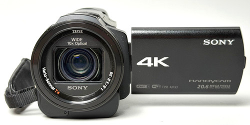 Sony fdr ax33 - sony, handycam