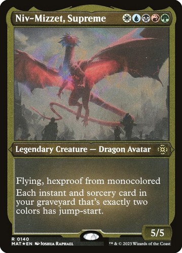 Mtg niv mizzet supreme 140 - niv-mizzet,,