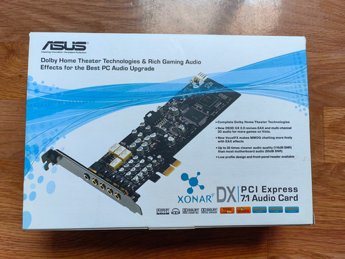 Carte son pcie asus - carte, dx