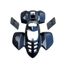 Carena Quad ATV – Kit Plastiche Carenatura Miniquad Completa NERO Universale