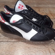 Scarpe da calcio vintage anni 80 Pantofola d'Oro SG tacchetti Italia taglia 43