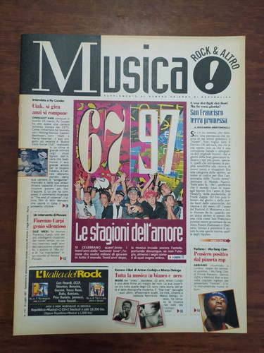 Rivista musica rock altro - musica,