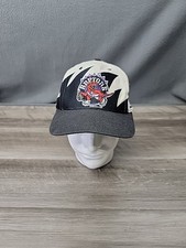 Cappello Berretto Snapback Toronto Raptors Dente di Squalo Raro Vintage Invecchiato
