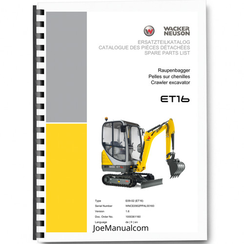 Wacker neuson et16 - wacker,