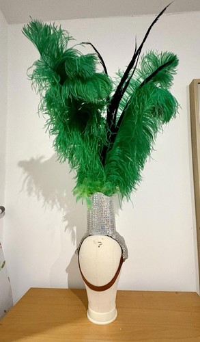 Copricapo samba verde vintage - verde,