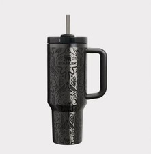 Bicchiere Stanley Quencher H2.0 Flowstate 40 oz mortale damascato spedizione più veloce