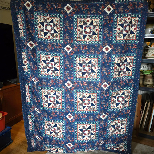 Coperta vintage patchwork