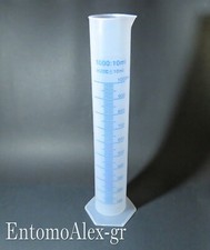 cilindro plastica graduato
