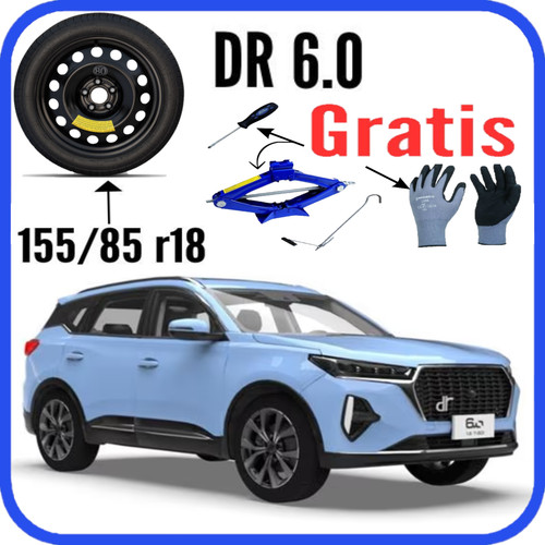 Ruotino dr6 ruota di - dr6, 18"