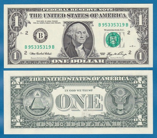Stati uniti dollaro - uniti, 1