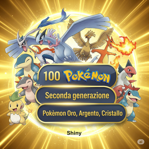 Pokedex completo shiny - completo, seconda