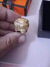 anello tigre argento 925