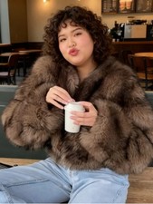 Cappotto donna pelliccia