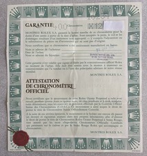 Rolex Datejust 16234 Guarantee