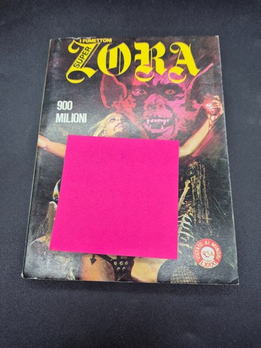 Fumetto zora super - zora, n
