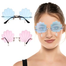  2 Pcs Occhiali Discoteca