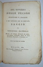 PASTORIZIA - fig. 1804 - Dandolo - ECONOMIA - governo pecore - allevamento