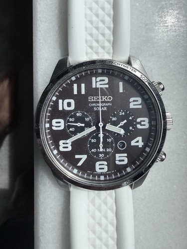 Seiko cronografo solare - seiko,