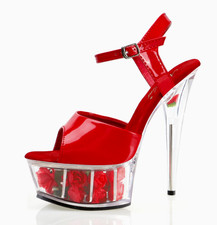 Sandali stiletto plateau
