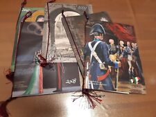 LOTTO 5 CALENDARI STORICI DEI CARABINIERI anni:  2010 12 13 14 15 con cordino