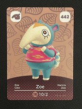 Carte amiibo animal crossing - carte,