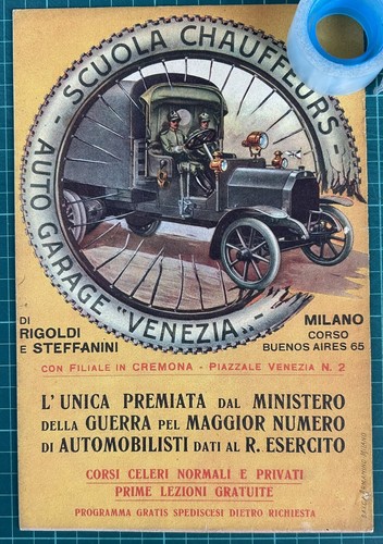 Rara pubblicità auto - rara, garage