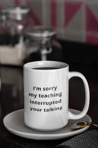 Tazza caffè scusa - tazza, i'm