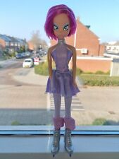 Winx Club Tecna 'Ice Skating' FATE sul GHIACCIO Bambola Giochi Preziosi RARA