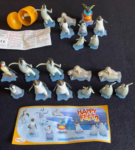 Kinder egg toys happy feet - toys, 2
