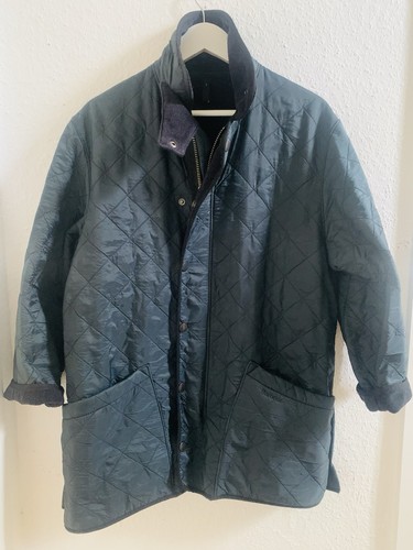 Barbour giacca trapuntata blu