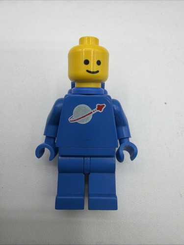 Lego blue spaceman minifigure - lego,