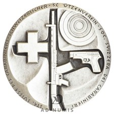Svizzera Medaglia Tiro Tavolo