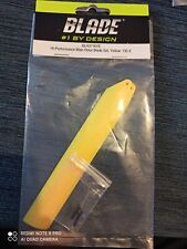 HIGH PERFORMANCE MAIN ROTOR BLADE SET YELLOW 130X (BLH3716YE).