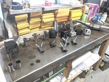 Tubo testata STIHL marmitta motosega scarico doppia porta 044 046 ms460 ms440 441 461