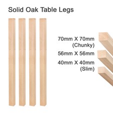 Gambe/pali da tavolo quadrati