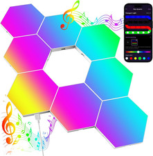 Grandi Luci LED Esagonali Da