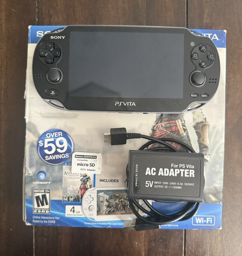Sony vita 1000 oled black - sony, 1000,