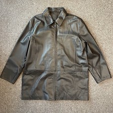 Giacca vera pelle marrone