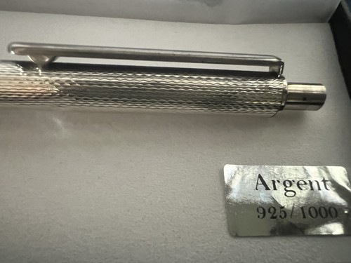 Penna sfera argento massiccio - penna,