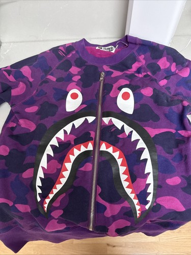 Girocollo bape viola - bape,