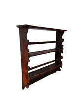 Piattaia in abete - rustica - fine '800 - scaffalatura mensola